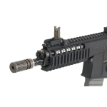 WE Tech Full Metal PDW Airsoft Rifle Gas Powered Blowback Foldable Stock – WE-R-P001-B-L