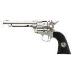 Colt Peacemaker 45 Single Action Nickel Air Revolver CO2 Pellets 0.177 Cal 4.5mm – 2254051