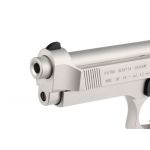 BERETTA M 92 FS NICKEL/WOOD 0.177 Pellet Air Pistol – 2253002