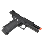 Airsoft Pistol Gas Blowback HI-CAPA 4.3 Full Metal Black Threaded Barrel – GB-0748X-EX