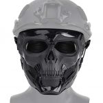Skull Messenger Full Face Cover Mask – MA-110-BK