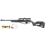 UMAREX NXG APX MULTI PUMP .177 CAL PELLET AND 4.5mm STEEL BB GUN AIR RIFLE AIRGUN KIT w/4×15 SCOPE – 2251601