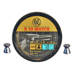 RWS MEISTERKUGELN PISTOL WADCUTTER PROFESSIOL LINE .177CAL PELLETS – 500CT – 2315034